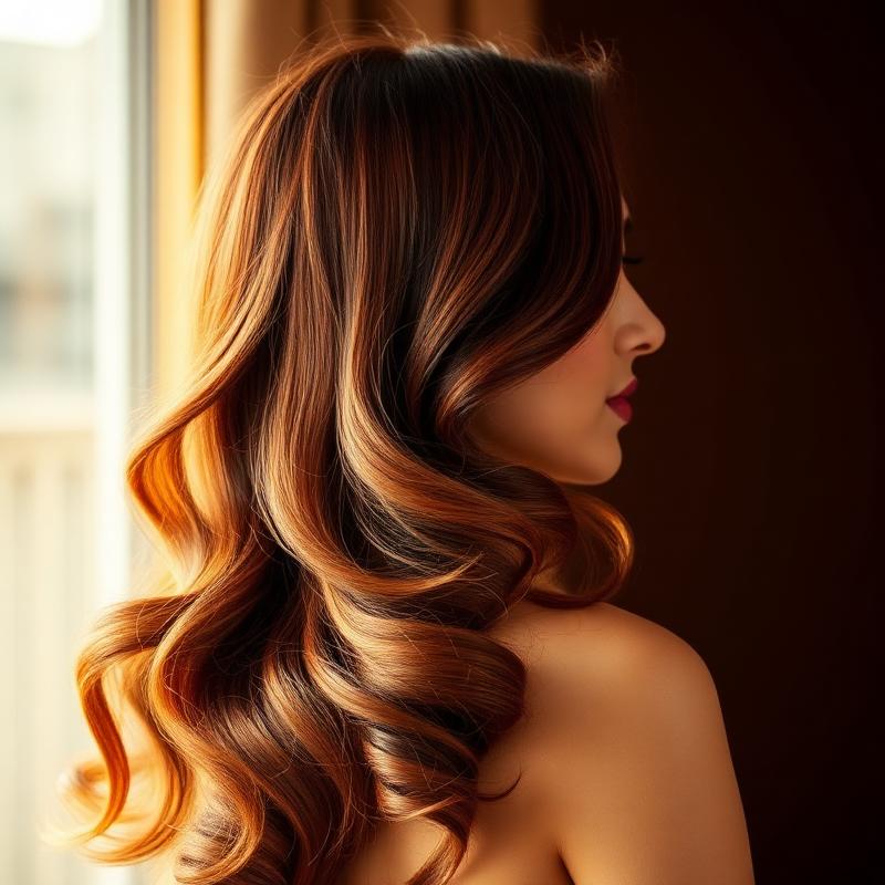 Healthy, shiny, frizz-free hair after a monsoon hair care routine